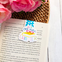 Just One More Chapter Magnetic Bookmark