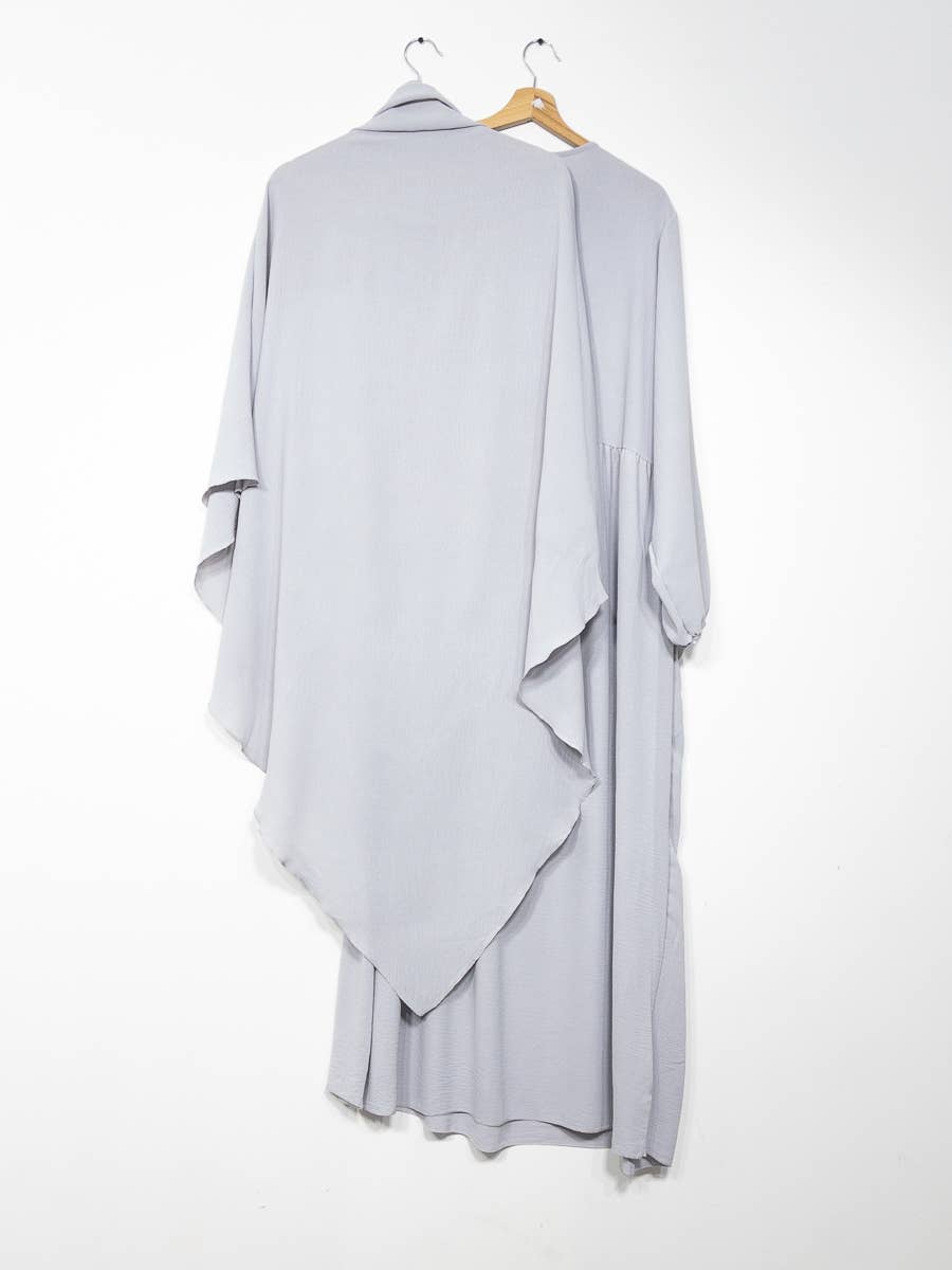 2-piece khimar abaya set
