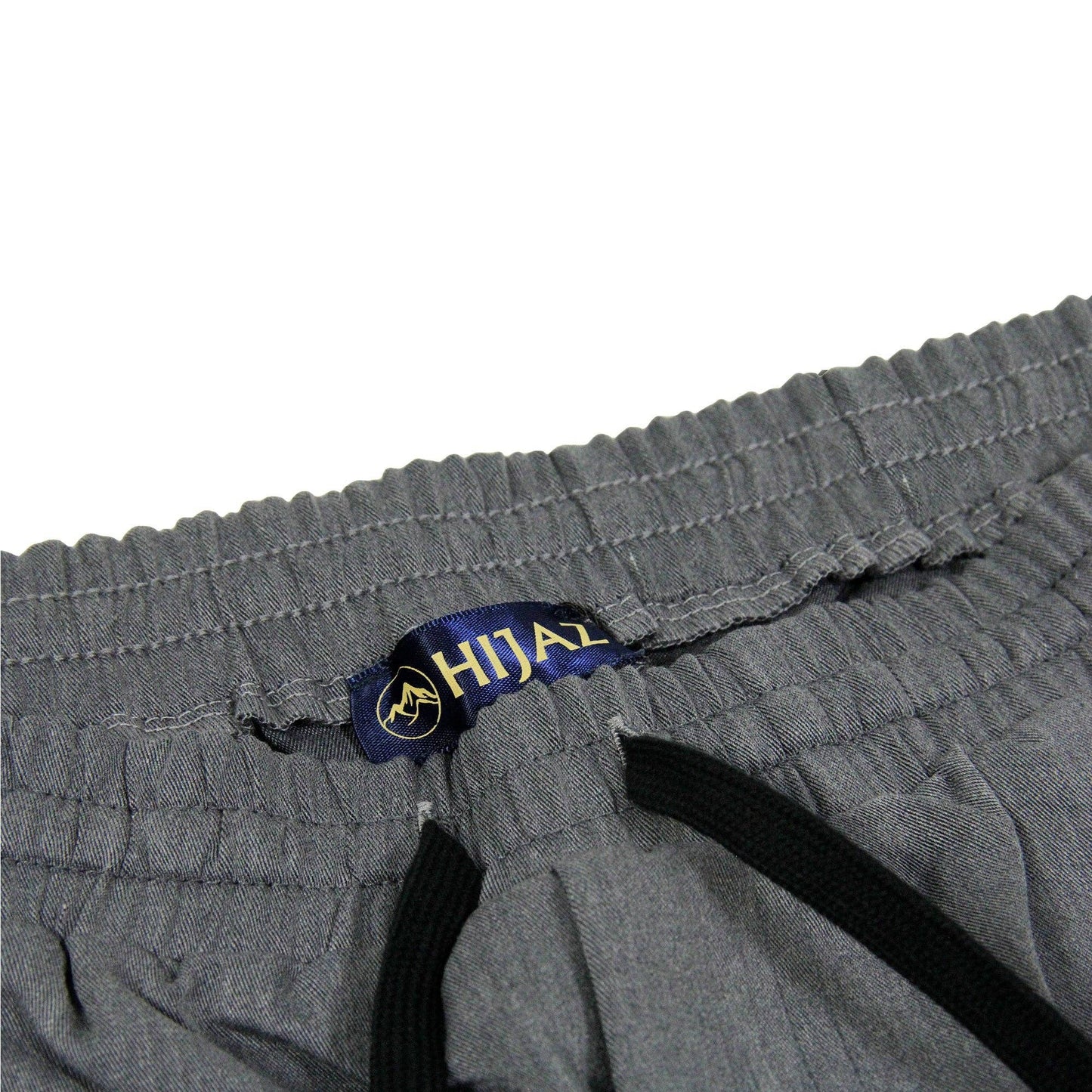 Gray Hijaz Explorer All-Purpose Thobe Kurta Pants Serwal Pajama Scrubs Adjustable Drawstring