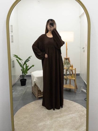 2-piece khimar abaya set