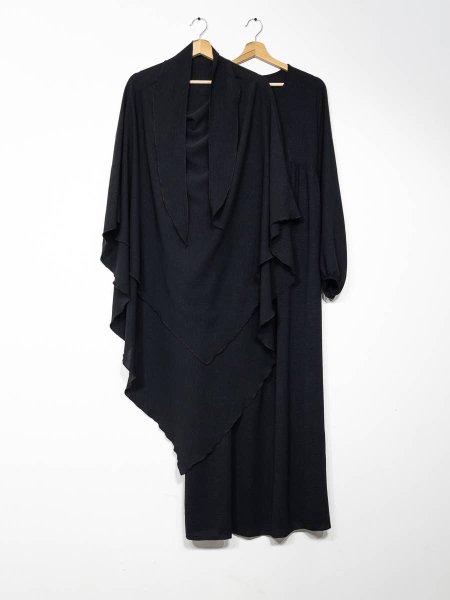 2-piece khimar abaya set