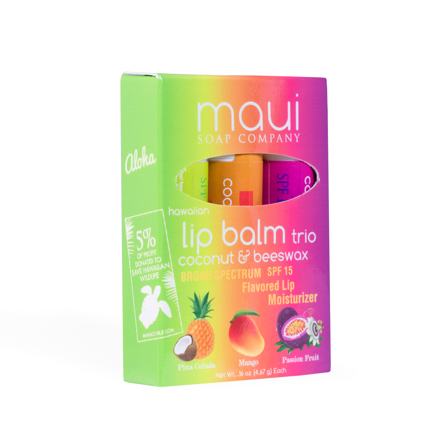 Hawaiian Lip Balm 3 Pack