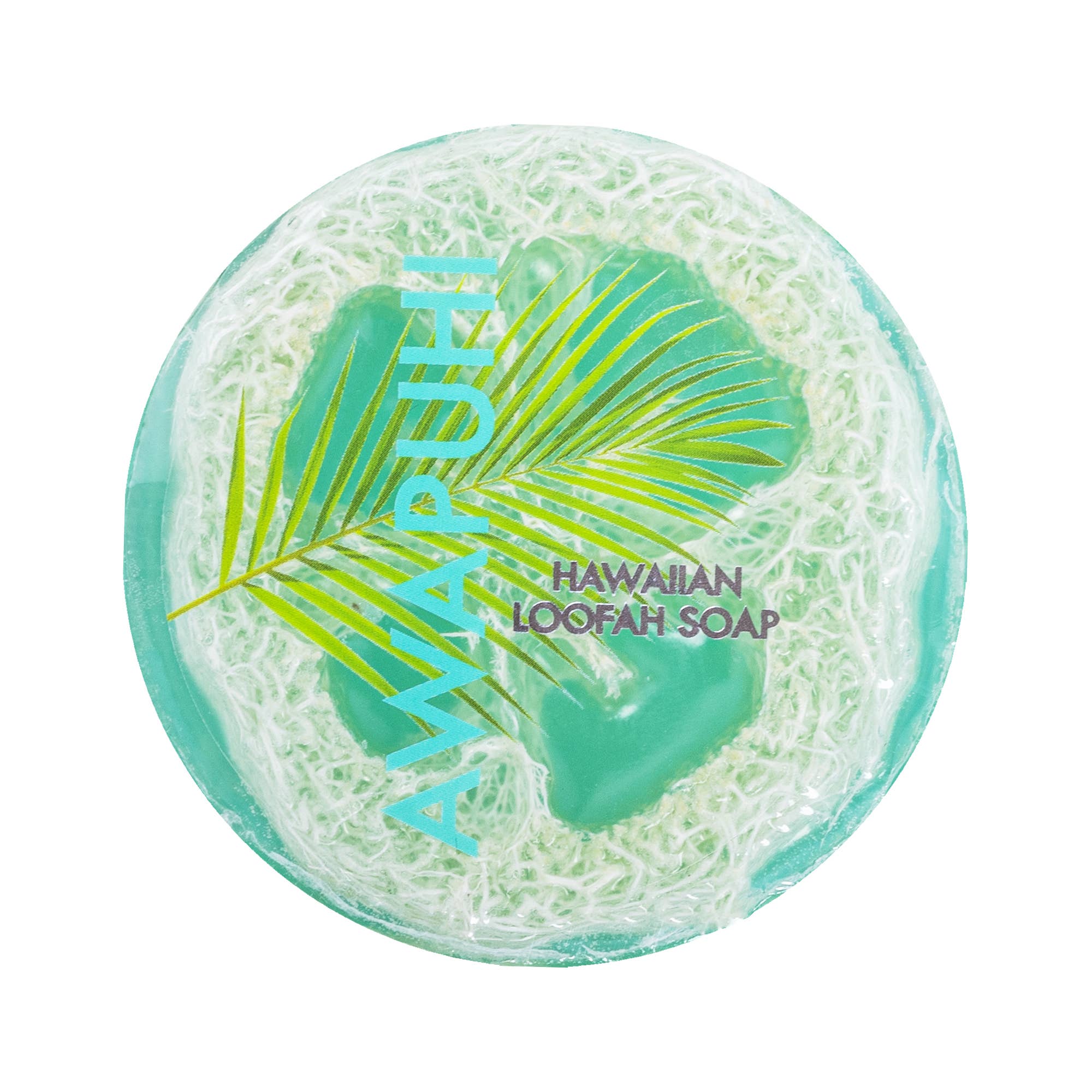 Awapuhi Sea Salt & Kukui Exfoliating Loofah Soap 4.75oz