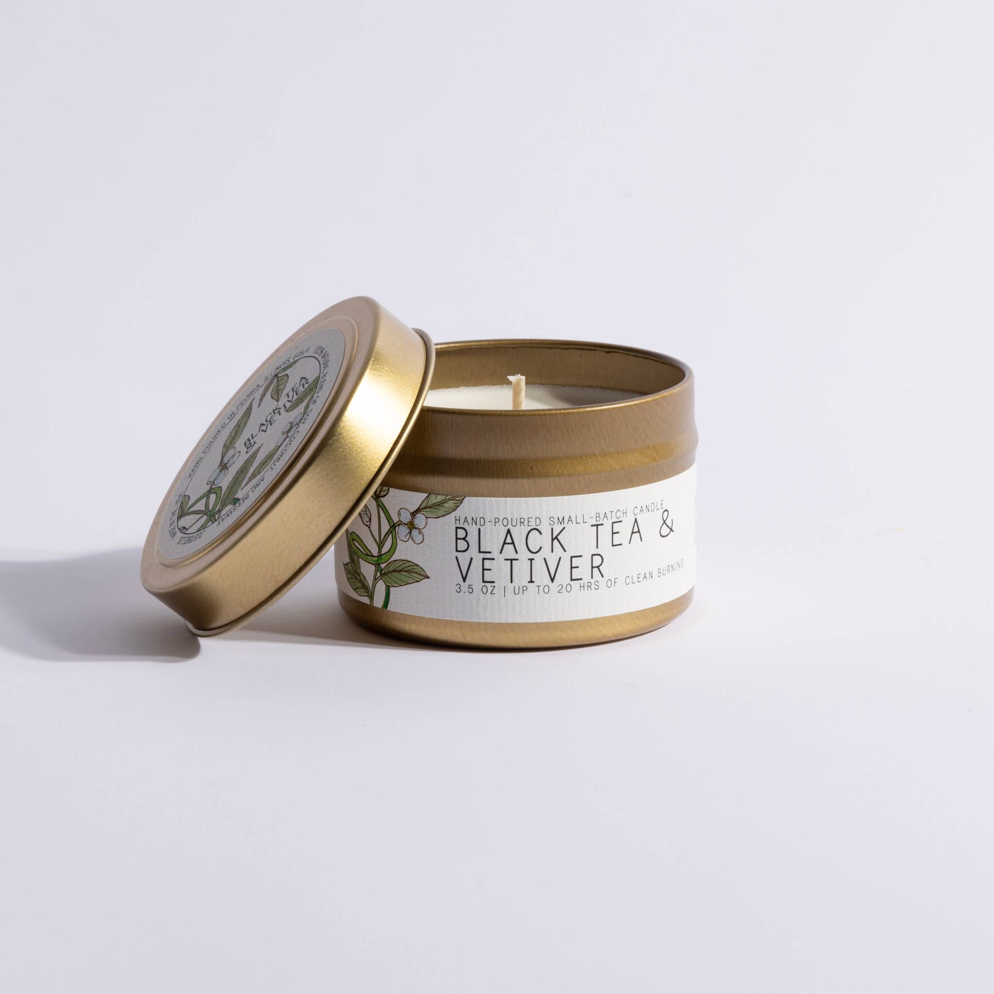 Black Tea Vetiver - Just Bee Candles