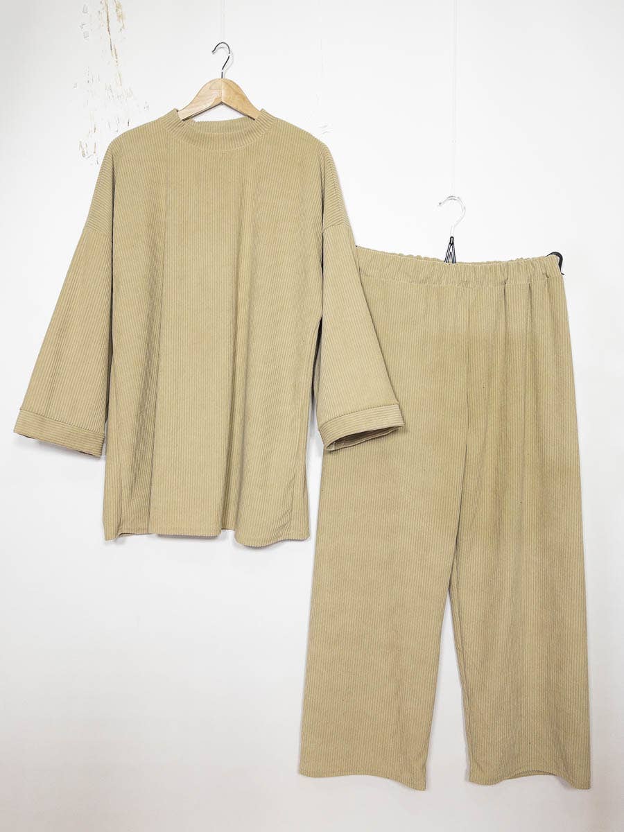 Ribbed set for winter