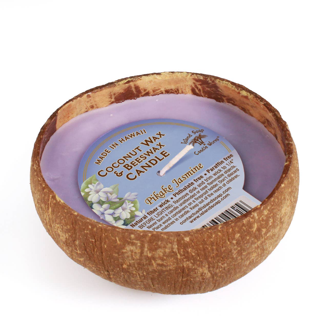 Coconut Bowl Candle with Coconut wax