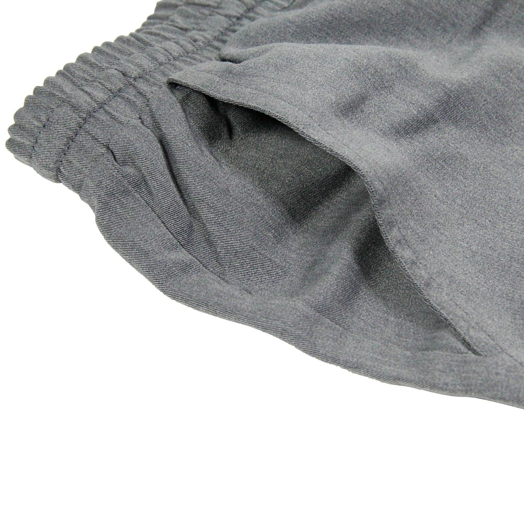 Gray Hijaz Explorer All-Purpose Thobe Kurta Pants Serwal Pajama Scrubs Adjustable Drawstring