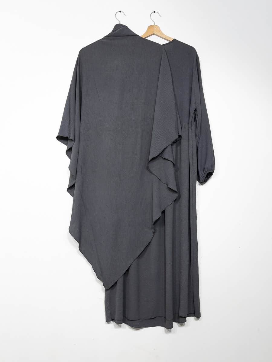 2-piece khimar abaya set