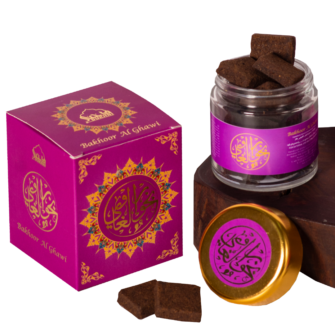 Bakhoor Al Ghawi I 40gm Heritage Yemeni Incense Bricks