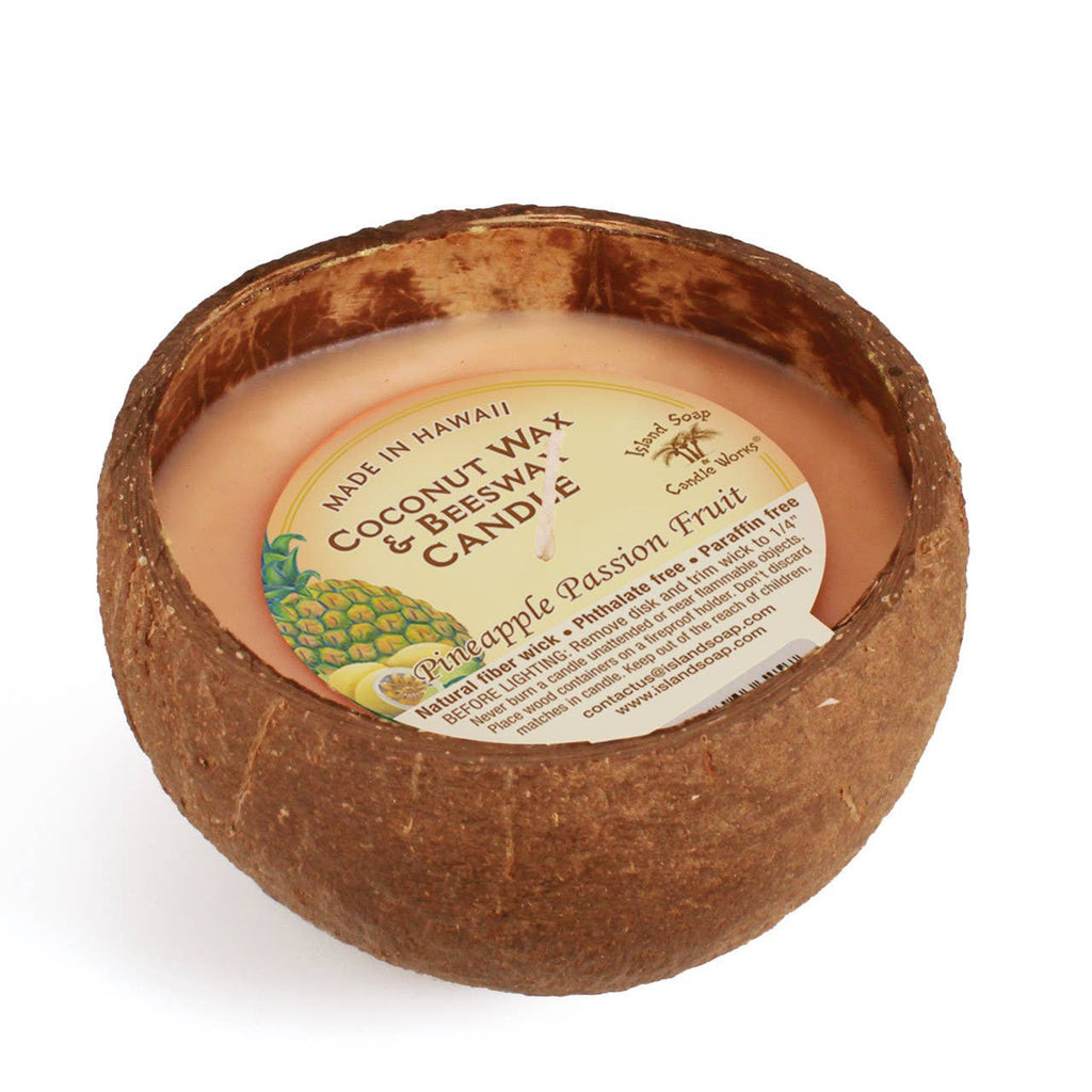 Coconut Bowl Candle with Coconut wax