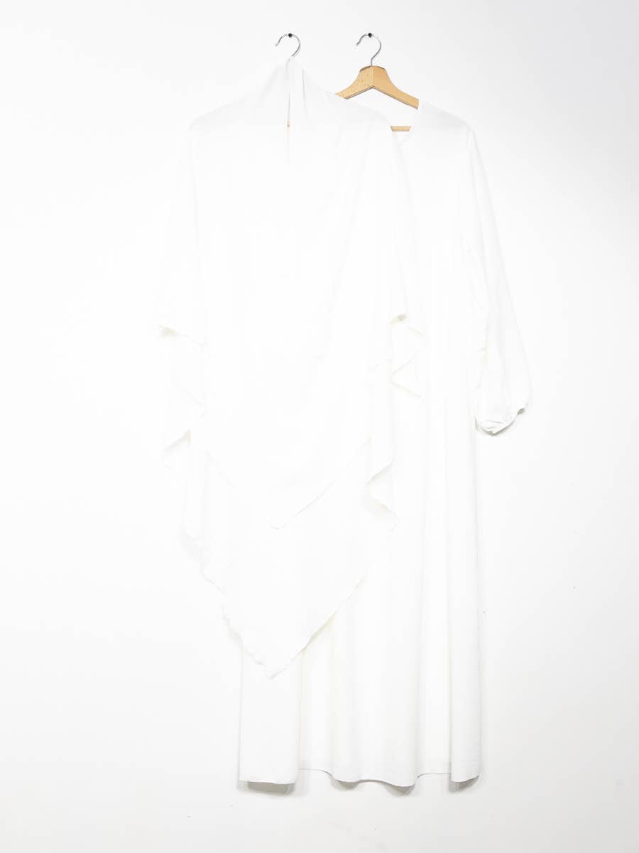 2-piece khimar abaya set