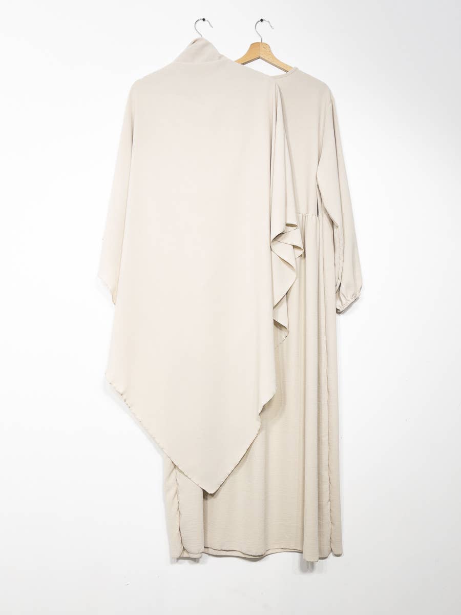 2-piece khimar abaya set
