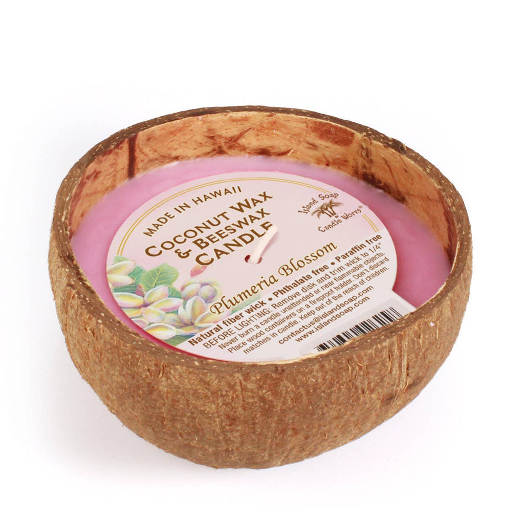 Coconut Bowl Candle with Coconut wax