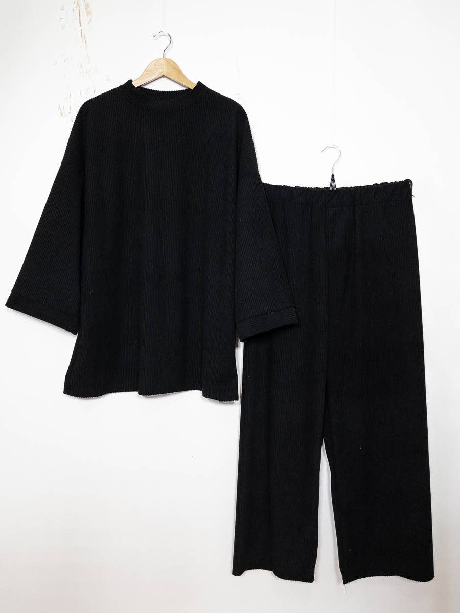 Ribbed set for winter