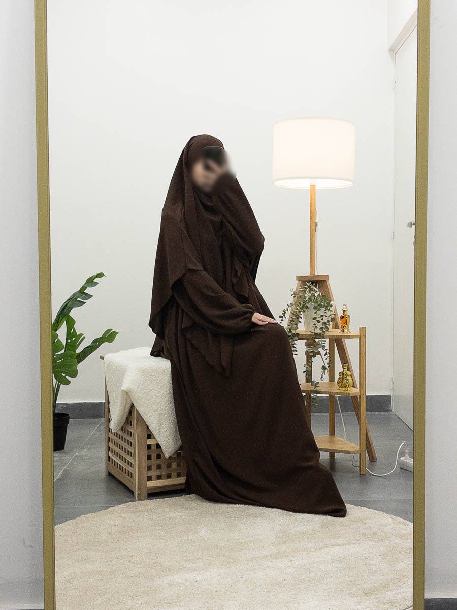 2-piece khimar abaya set