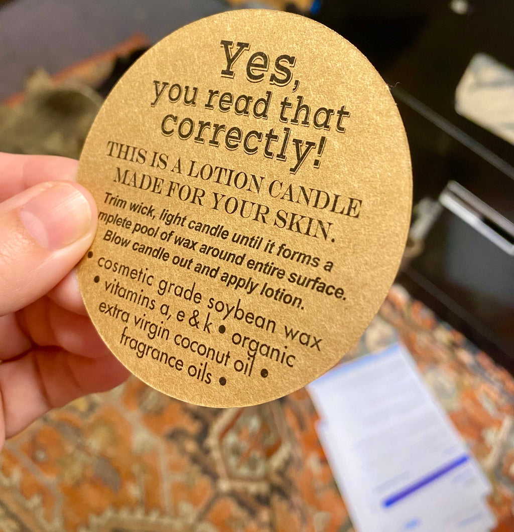 Petite Champagne Series | 2-in-1 Soy Lotion Candles