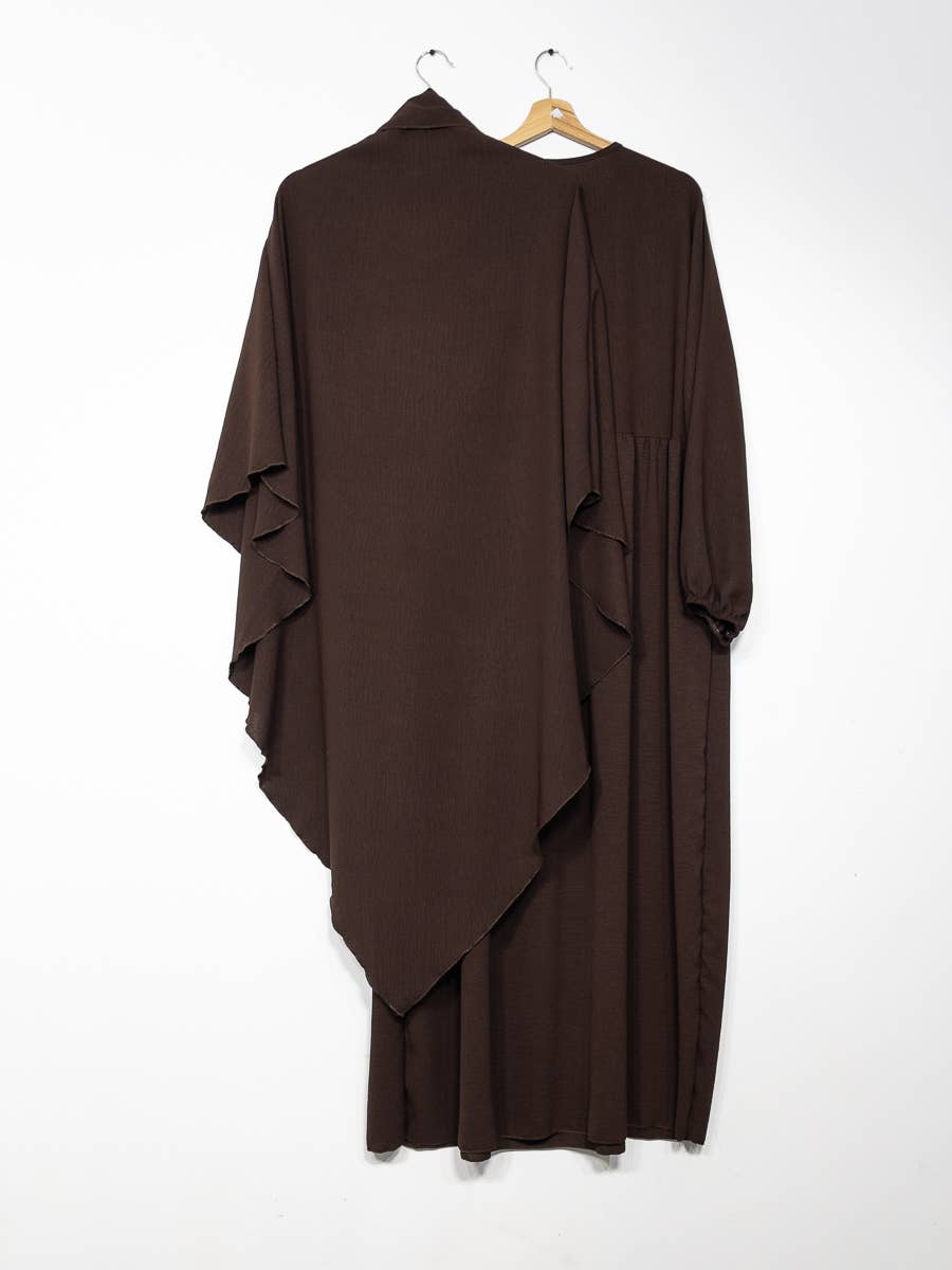 2-piece khimar abaya set