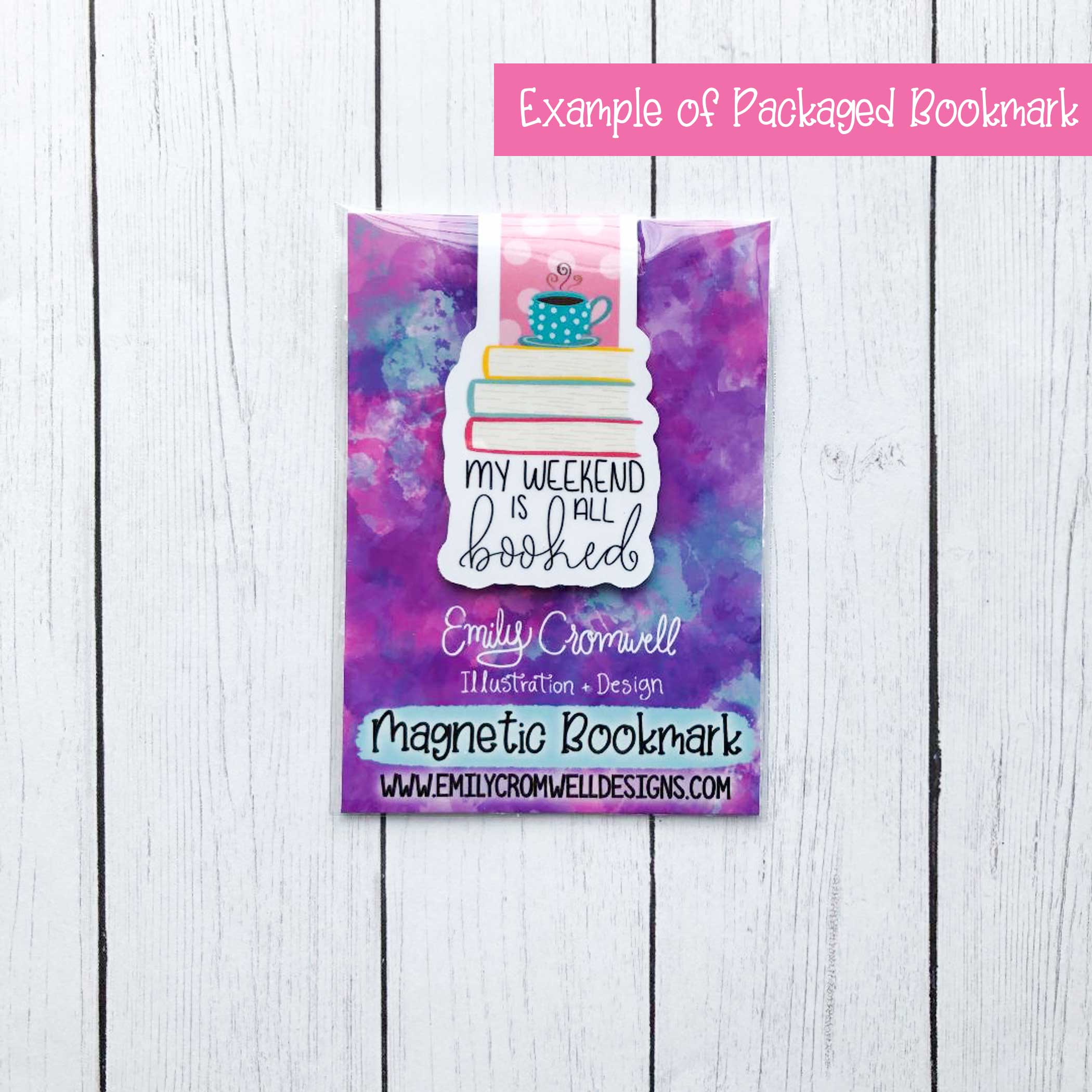 Book People Magnetic Bookmark