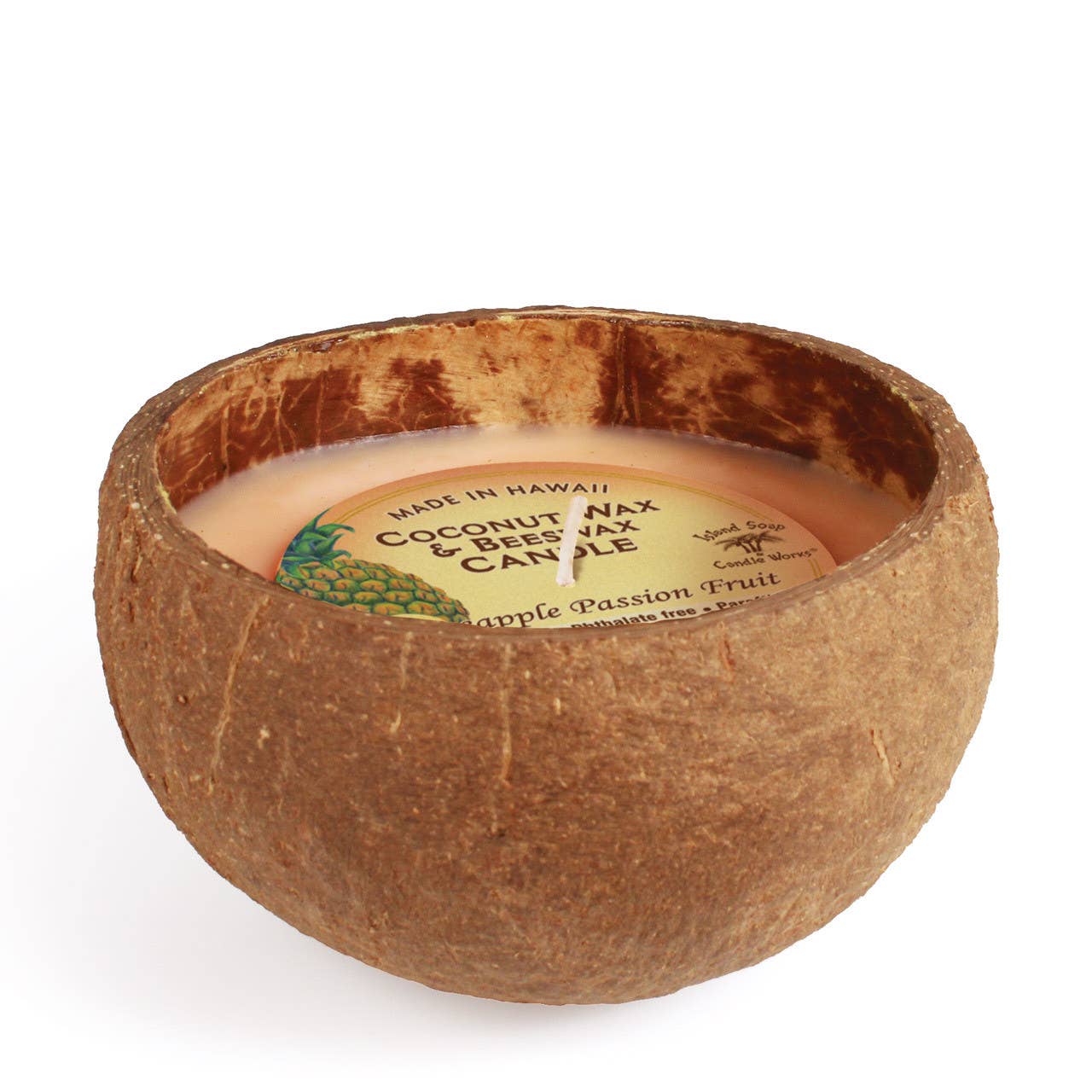 Coconut Bowl Candle with Coconut wax