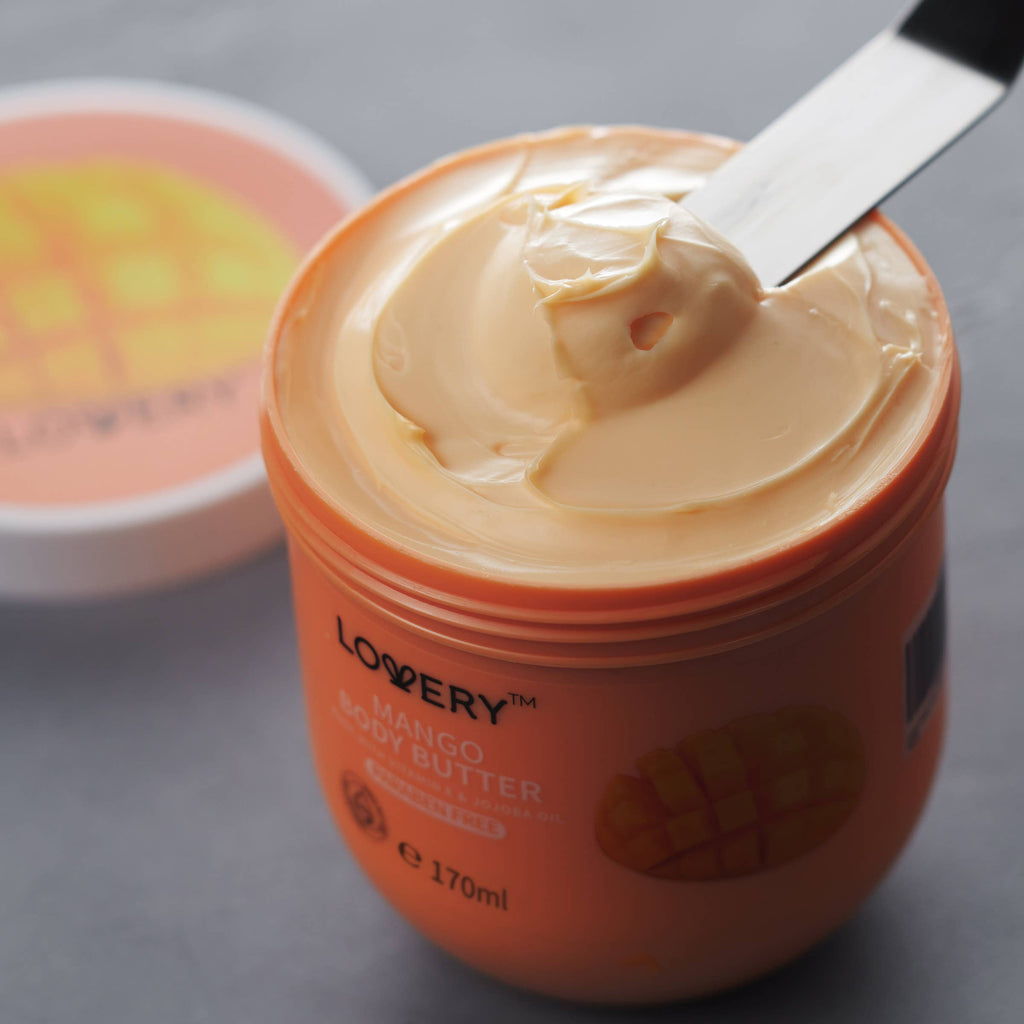 Mango Whipped Body Butter, 2Pack Hydrating Shea Butter Cream