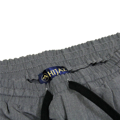 Gray Hijaz Explorer All-Purpose Thobe Kurta Pants Serwal Pajama Scrubs Adjustable Drawstring