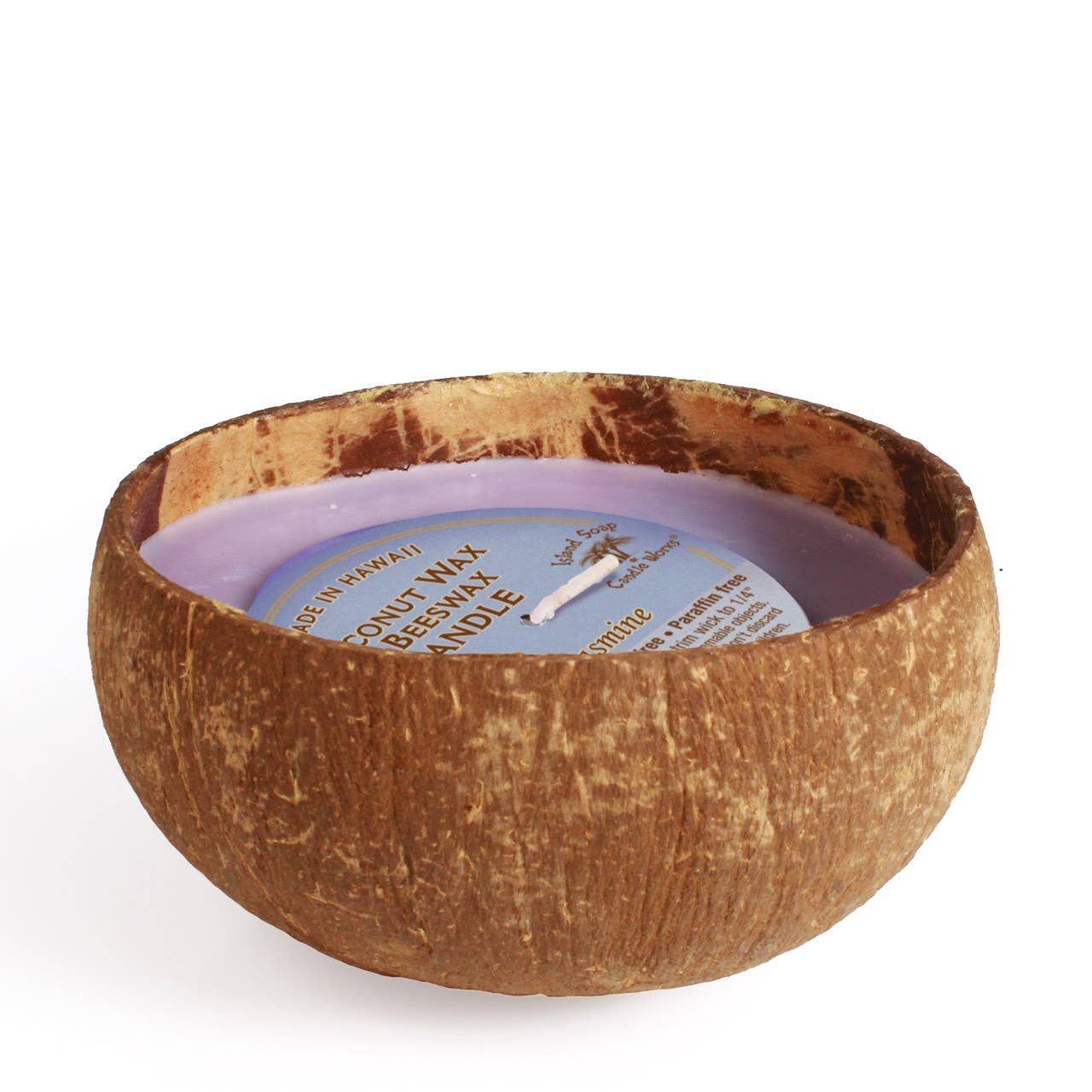 Coconut Bowl Candle with Coconut wax