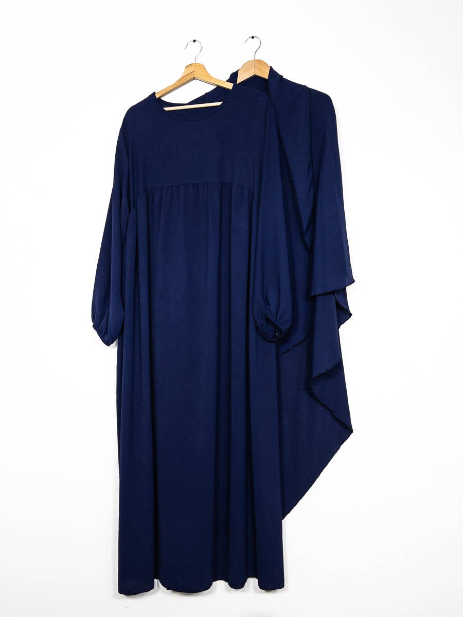 2-piece khimar abaya set