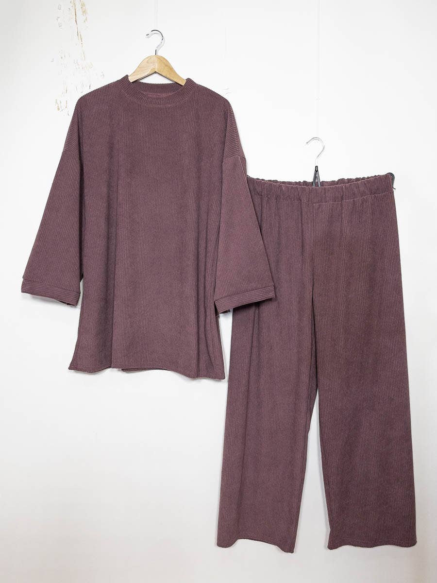 Ribbed set for winter