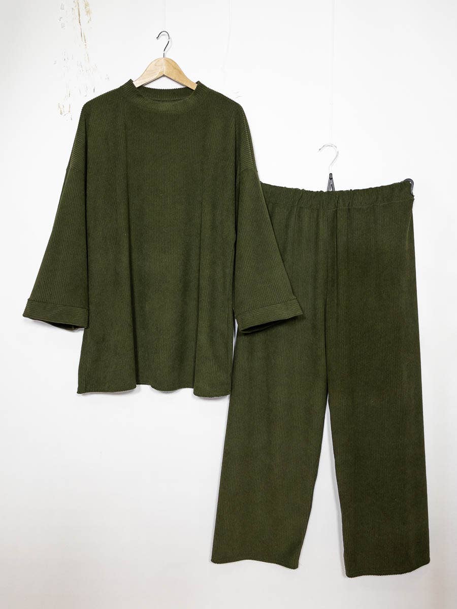 Ribbed set for winter