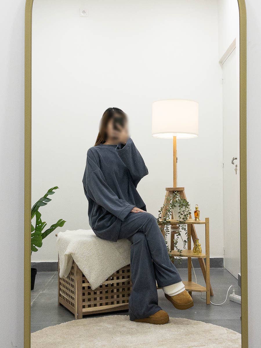 Ribbed set for winter