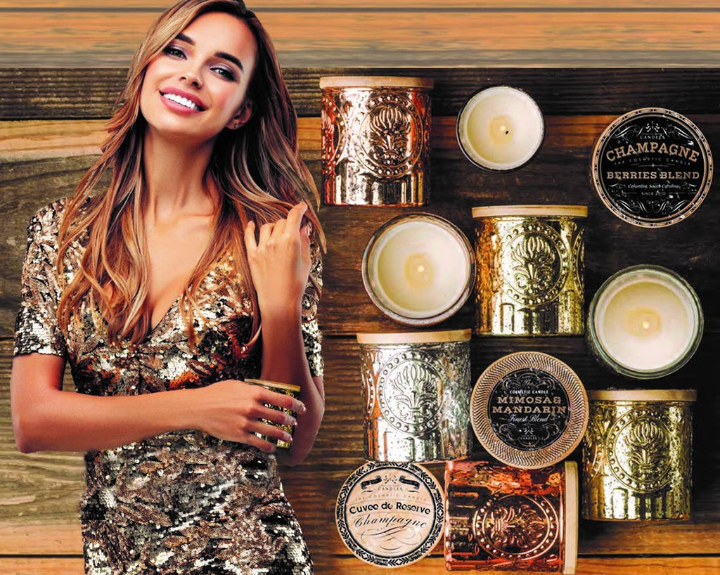 Petite Champagne Series | 2-in-1 Soy Lotion Candles