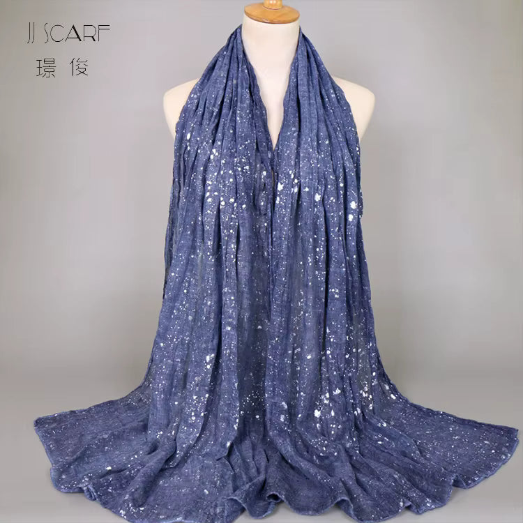 Cotton Feel Tie-Dye Hijab