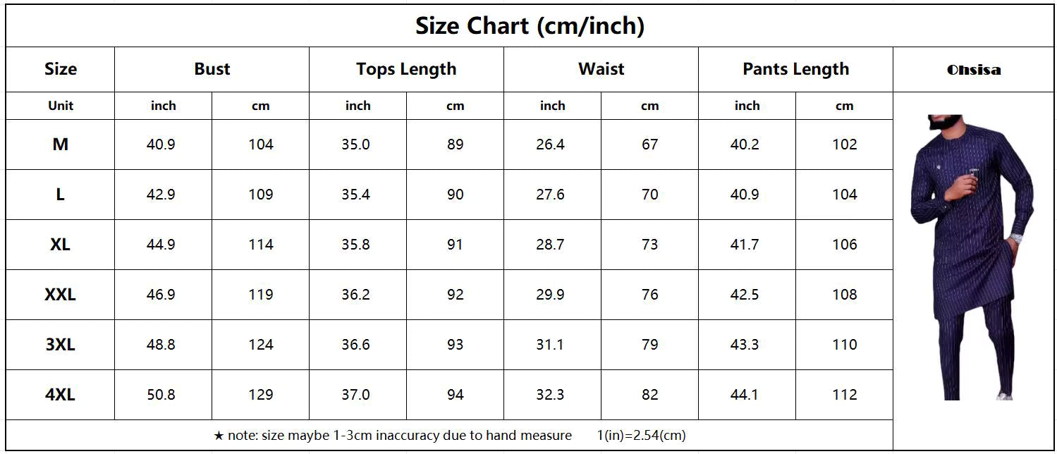 Pinstripe Tops + Pants Set